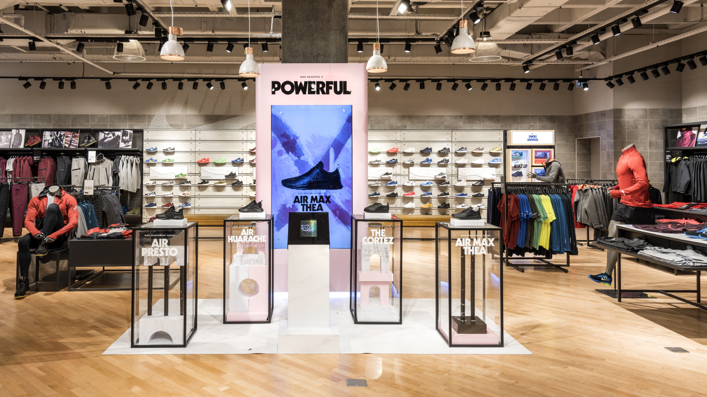 nike retail design